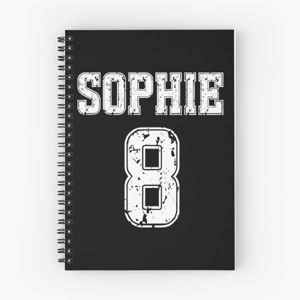 Item preview, Sophie Number 8 Distressed Vintage Sports Jersey designed and sold by CharlesDa46891.