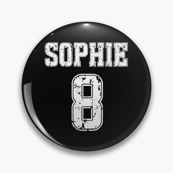 Artikelvorschau, Sophie Nummer 8 Vintage-Sporttrikot im Used-Look entworfen und verkauft von CharlesDa46891.