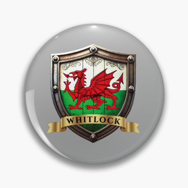 Item preview, Whitlock Welsh Heritage Crest Shield designed and sold by Highlandkings.