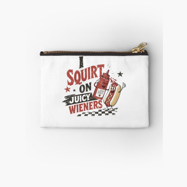 Item preview, I Squirt On Juicy Wieners Hot Dog Humor Foodie Gag designed and sold by RetroMini2026.