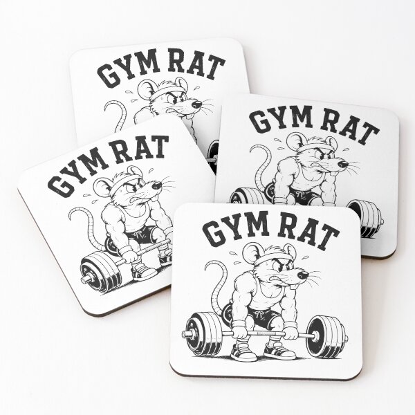 Item preview, Gym Rat – Fun Fitness & Workout Design designed and sold by Noventra112.