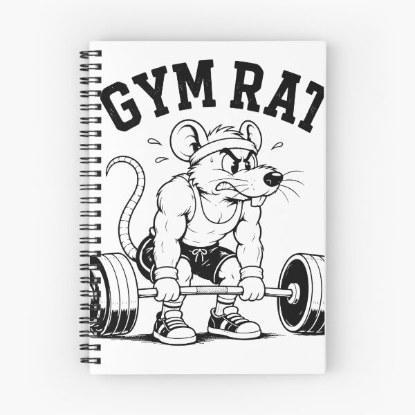 Item preview, Gym Rat – Fun Fitness & Workout Design designed and sold by Noventra112.