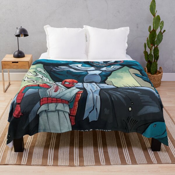 Item preview, Spider Hero vs Blue Monster Anime Crossover designed and sold by Manga Mouth Piece .