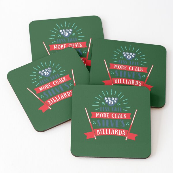 Item preview, Billiards Pool Player Snooker Game Less Tail More Chalk Steve'S Billiards 232 designed and sold by Hoiaucraft123.
