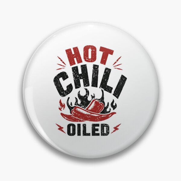 Item preview, Hot Chili Oiled Spicy Food Lover Chili Head Hot Pepper Fan designed and sold by SkeletonsDanger.