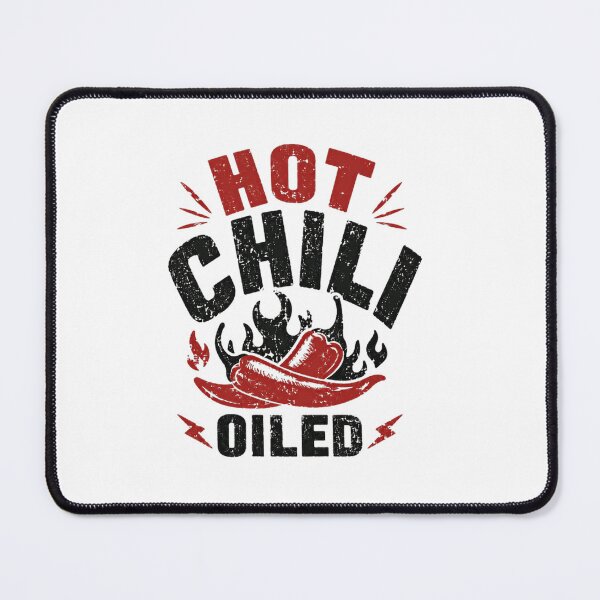 Item preview, Hot Chili Oiled Spicy Food Lover Chili Head Hot Pepper Fan designed and sold by SkeletonsDanger.