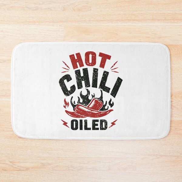 Item preview, Hot Chili Oiled Spicy Food Lover Chili Head Hot Pepper Fan designed and sold by SkeletonsDanger.