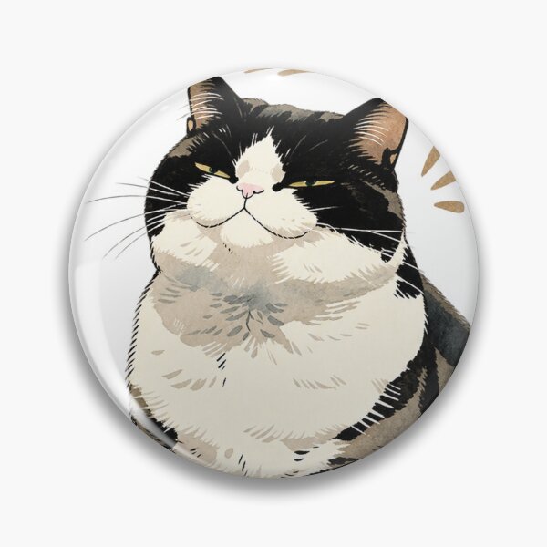 Item preview, Mochi Mochi Chonky Boss Cat designed and sold by INITIAL SHIBA.