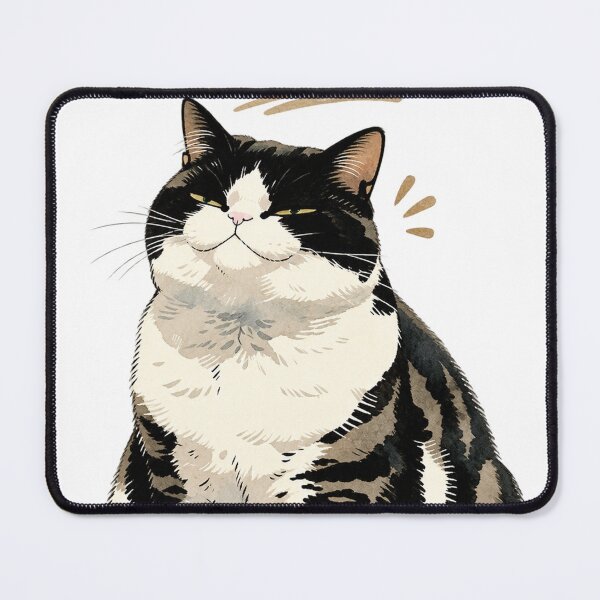 Item preview, Mochi Mochi Chonky Boss Cat designed and sold by INITIAL SHIBA.