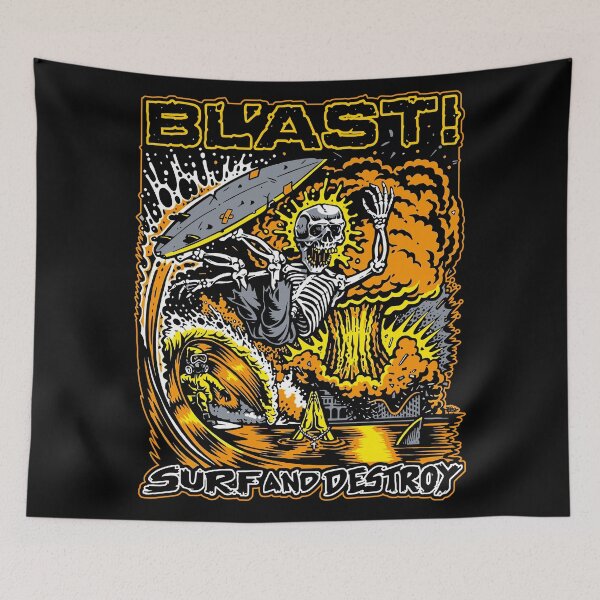 Item preview, BL'AST! - Surf And Destroy designed and sold by Limn From Limb.