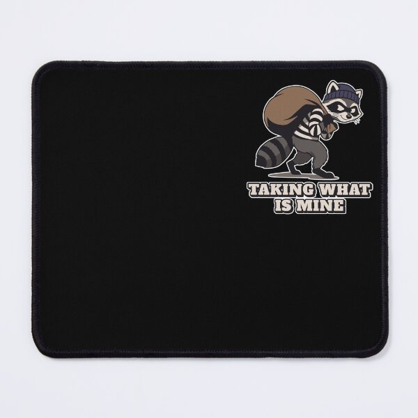 Item preview, Funny Raccoon Thief Silhouette designed and sold by MySimpleFlow.