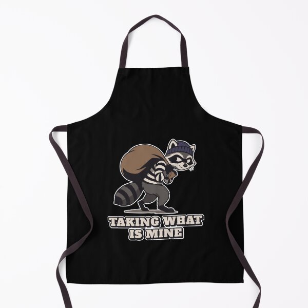 Item preview, Funny Raccoon Thief Silhouette designed and sold by MySimpleFlow.