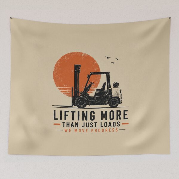 Item preview, Lifting More Than Just Loads Forklift designed and sold by RetroNibylander.