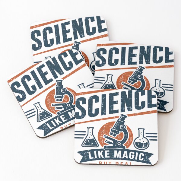Item preview, Science Like Magic But Real Scientist STEM Teacher Student Lover designed and sold by SkeletonsDanger.