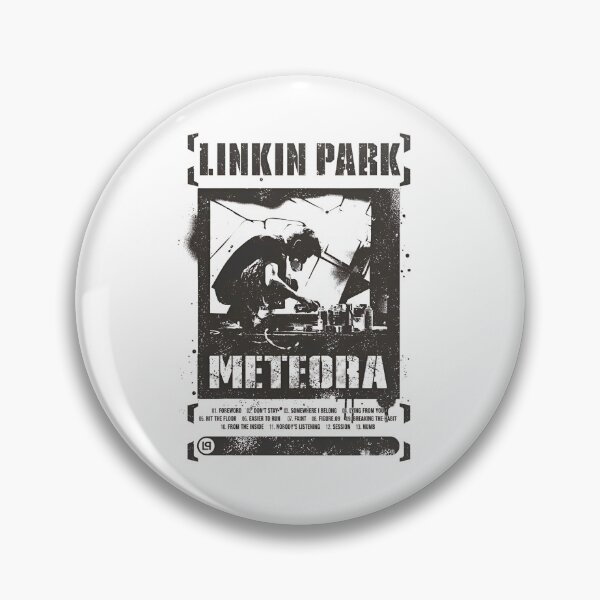 Item preview, Linkin Park Meteora Album Tracklist Vintage Poster designed and sold by Moonifillst.