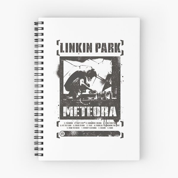 Item preview, Linkin Park Meteora Album Tracklist Vintage Poster designed and sold by Moonifillst.