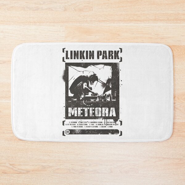 Item preview, Linkin Park Meteora Album Tracklist Vintage Poster designed and sold by Moonifillst.