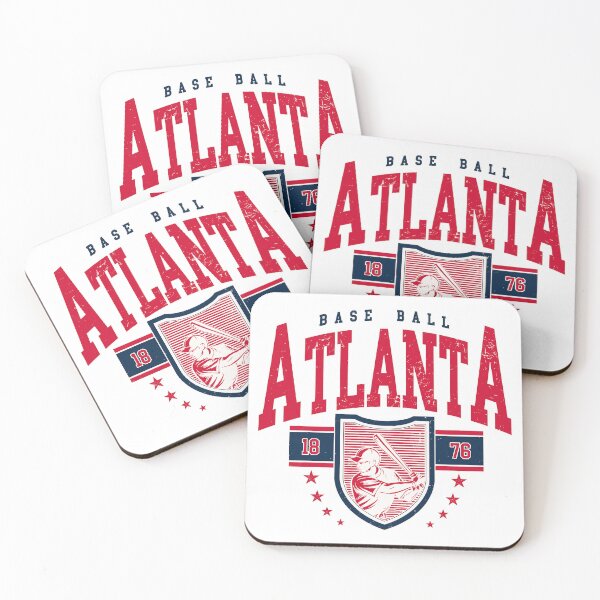 Aperçu de l'œuvre Baseball d'Atlanta Vintage Rétro créée et vendue par GregorySm18789.