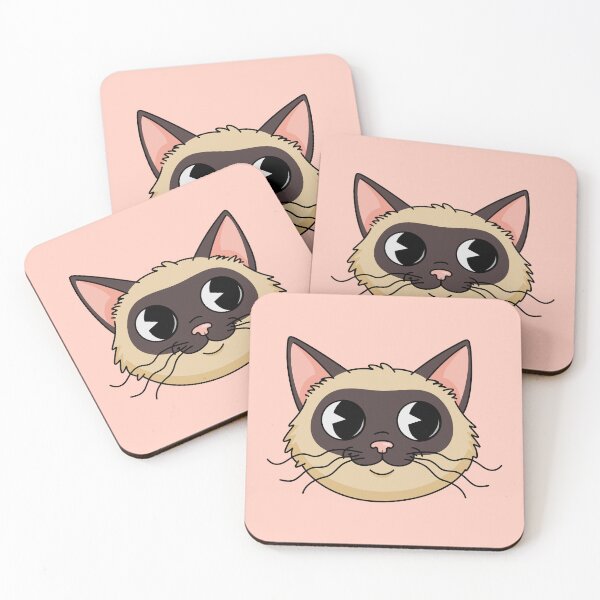 Item preview, Cat Cartoon Head designed and sold by Krameri Creations.