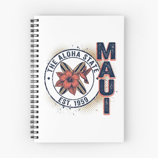 Item preview, Maui The Aloha State Est. 1959 Hawaiian Island Surfer Travel designed and sold by RetroMini2026.
