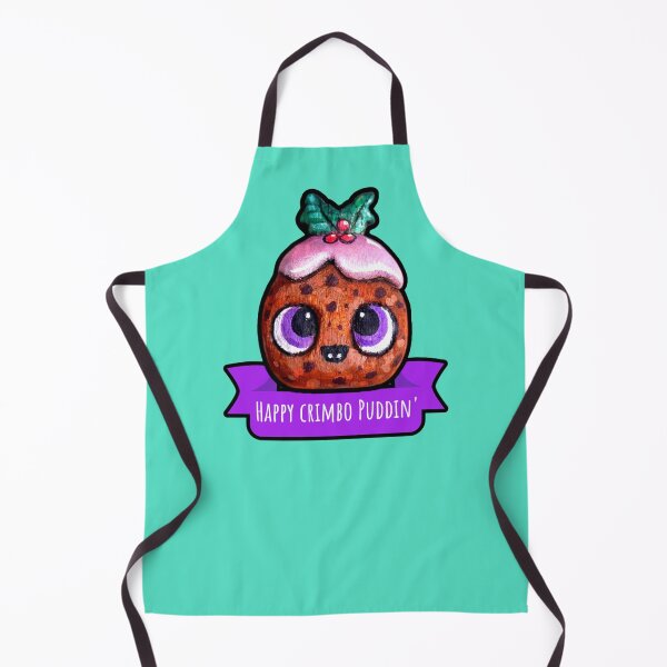 Item preview, Cute Christmas Pudding - Happy Crimbo Puddin' designed and sold by TurquoiseChicken.