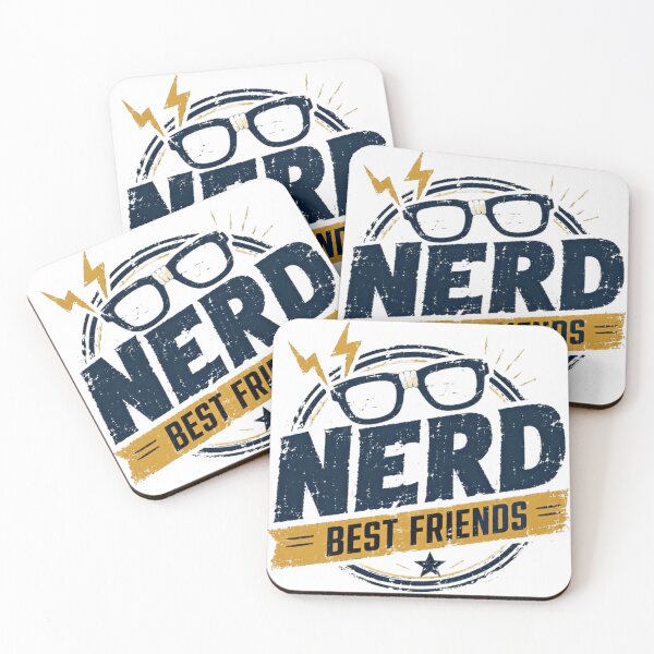 Item preview, Nerd Best Friends Geek Friendship Gift designed and sold by SkeletonsDanger.