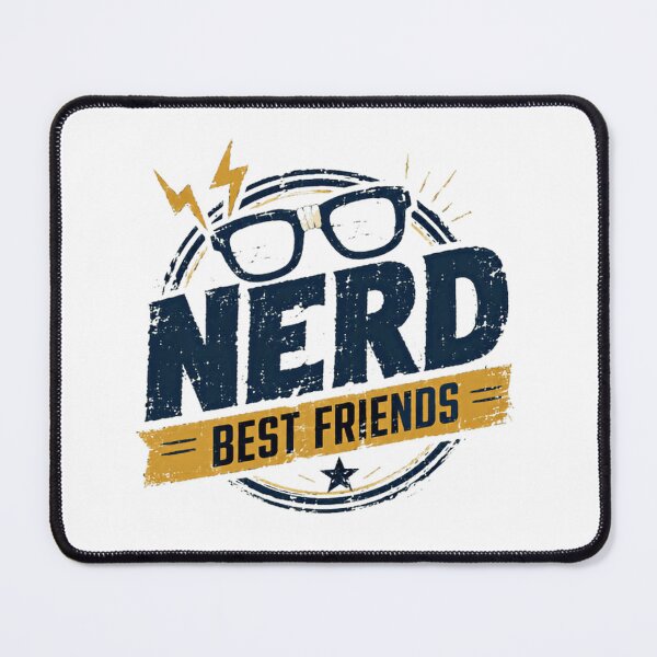 Item preview, Nerd Best Friends Geek Friendship Gift designed and sold by SkeletonsDanger.