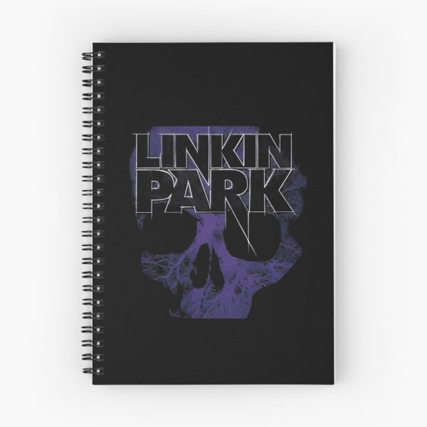 Item preview, Linkin Park Purple Skull Typography Art designed and sold by Moonifillst.