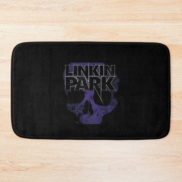 Item preview, Linkin Park Purple Skull Typography Art designed and sold by Moonifillst.