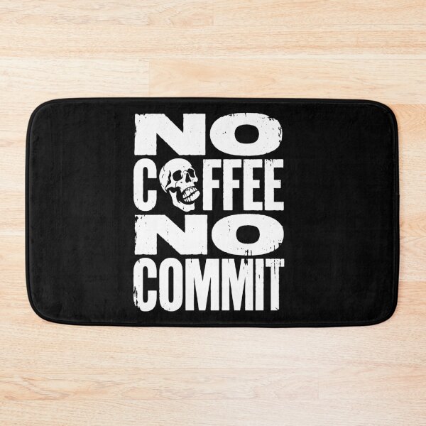 Item preview,  No Coffee No Commit designed and sold by MarlaMaloneShop.