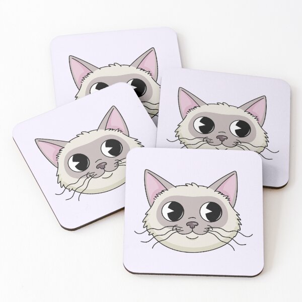 Item preview, Cat Cartoon Head designed and sold by Krameri Creations.