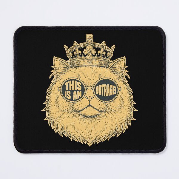 Item preview, Funny Cat Crown Sunglasses designed and sold by DenisePol93503.