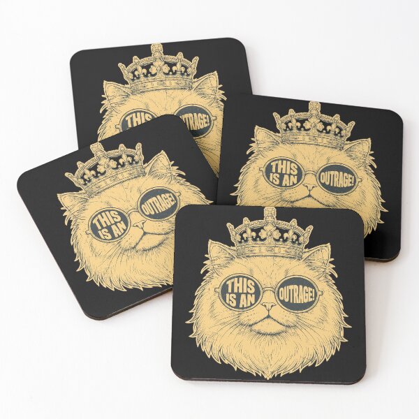 Item preview, Funny Cat Crown Sunglasses designed and sold by DenisePol93503.