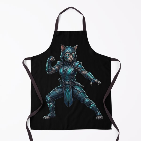 Aperçu de l'œuvre Assassin Cat - Stealth Ninja Warrior Fantasy Art créée et vendue par TOOBIC.
