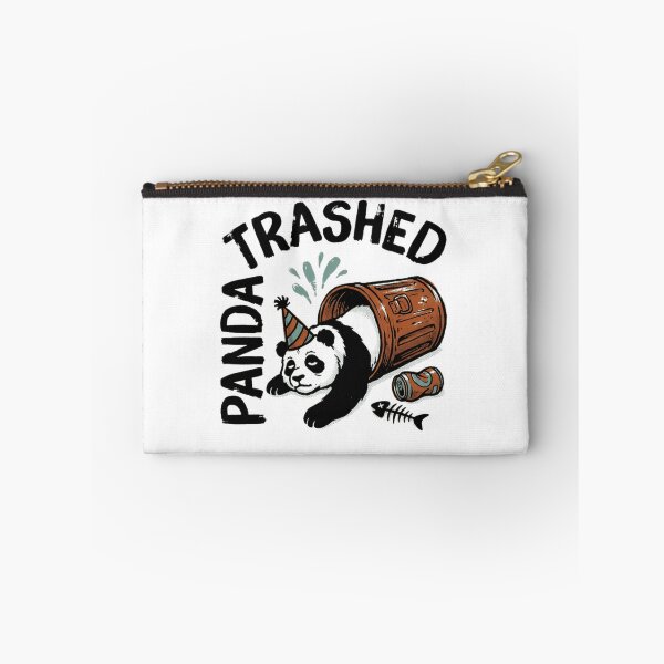 Item preview, Trashed Panda Funny Party Animal Humor designed and sold by RetroMini2026.