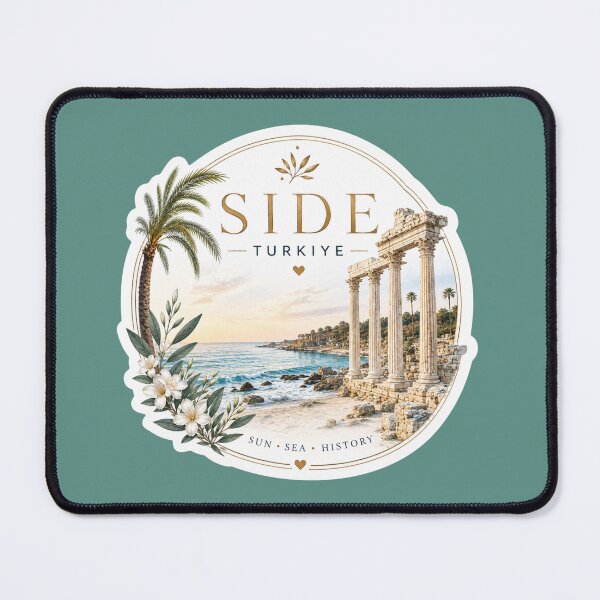 Item preview, Side Türkiye Turkey Mediterranean Coast Travel Souvenir designed and sold by GusiaTreasures.