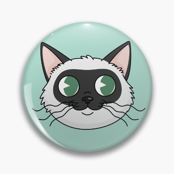 Item preview, Cat Cartoon Head designed and sold by Krameri Creations.