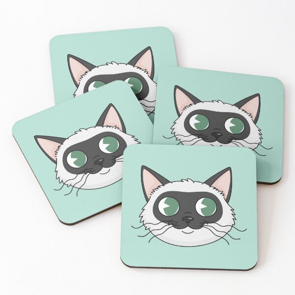 Item preview, Cat Cartoon Head designed and sold by Krameri Creations.