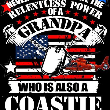 Artwork thumbnail, Grandpa Coastie by MbrancoDesigns by Michael Branco