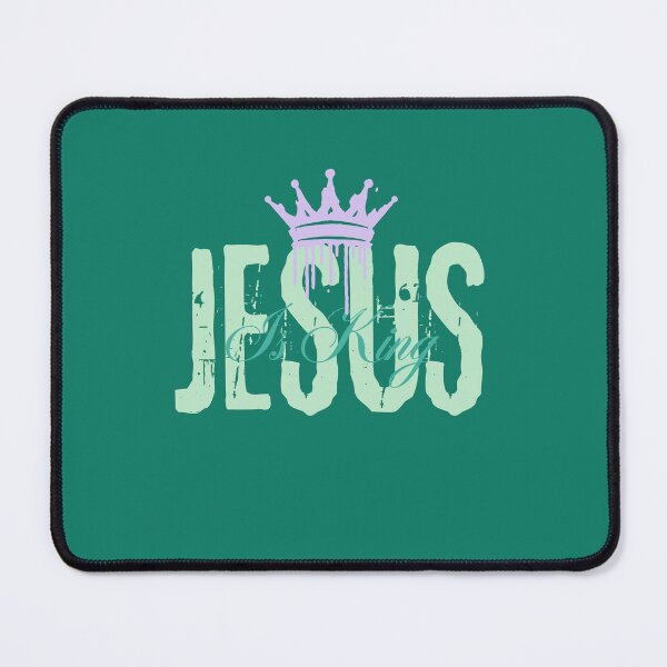 Item preview, Jesus is King - Jesus Mental Health Matters  - Graduation Gifts for girlfriend - Turquiose designed and sold by Doiemacreations.