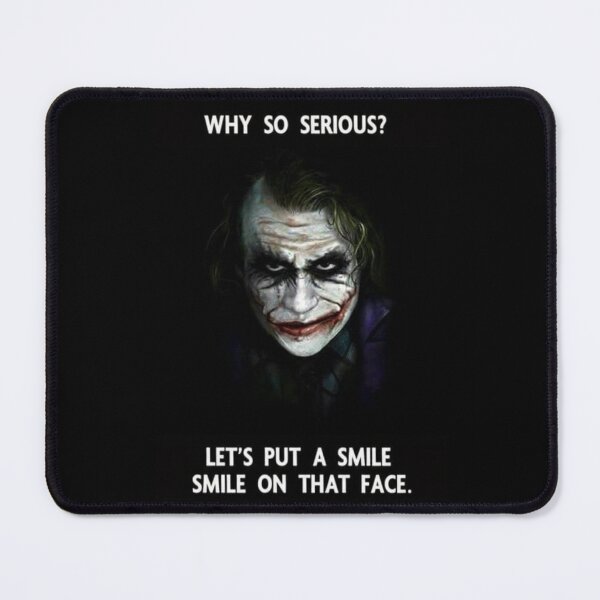 Item preview, Why So Serious? designed and sold by Aise06.