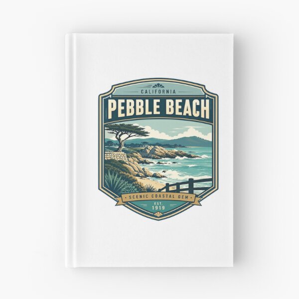 Item preview, Pebble Beach California Scenic Coastal Gem Est. 1919 Travel Souvenir designed and sold by Simsimah26Parks.