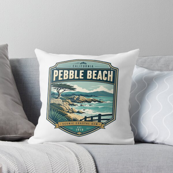 Item preview, Pebble Beach California Scenic Coastal Gem Est. 1919 Travel Souvenir designed and sold by Simsimah26Parks.