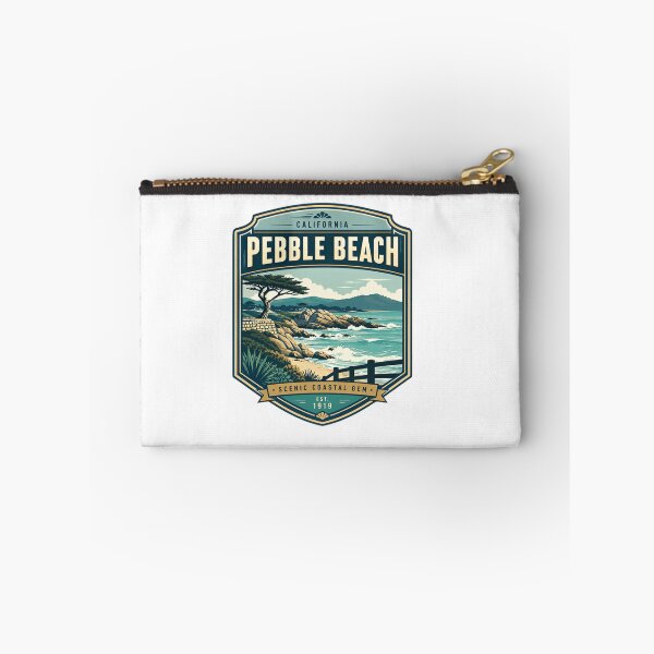 Item preview, Pebble Beach California Scenic Coastal Gem Est. 1919 Travel Souvenir designed and sold by Simsimah26Parks.