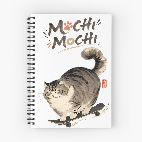 Item preview, Mochi Mochi Skateboard Rider designed and sold by INITIAL SHIBA.