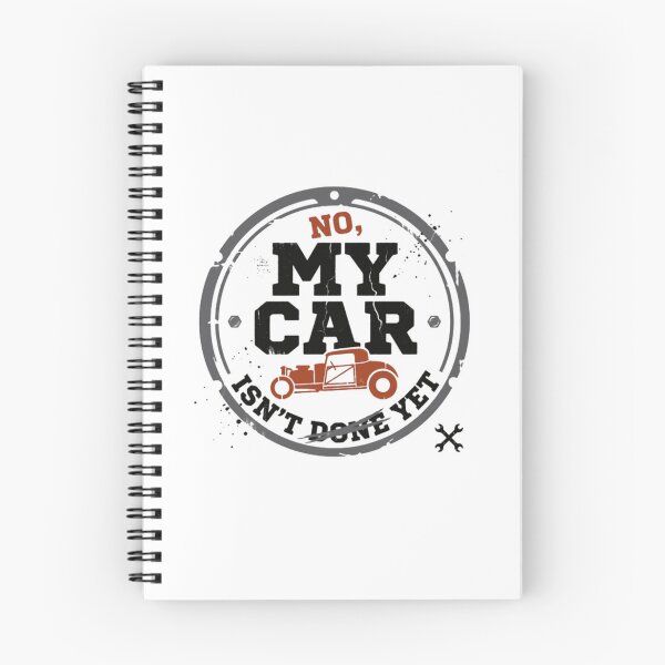 Item preview, No, My Car Isn't Done Yet Hot Rod Builder Mechanic Car Enthusiast designed and sold by RetroMini2026.