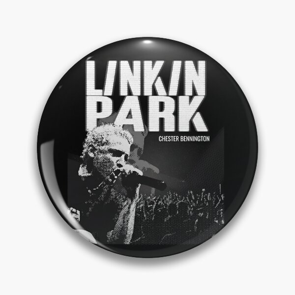 Item preview, Linkin Park Chester Bennington Halftone Live Concert Graphic designed and sold by Moonifillst.