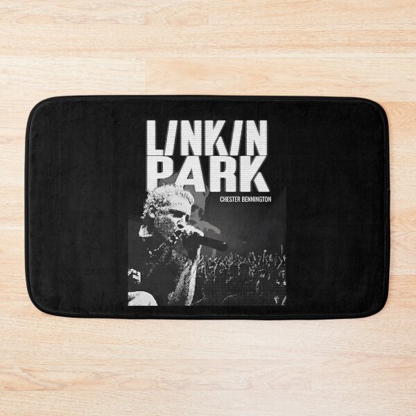 Item preview, Linkin Park Chester Bennington Halftone Live Concert Graphic designed and sold by Moonifillst.