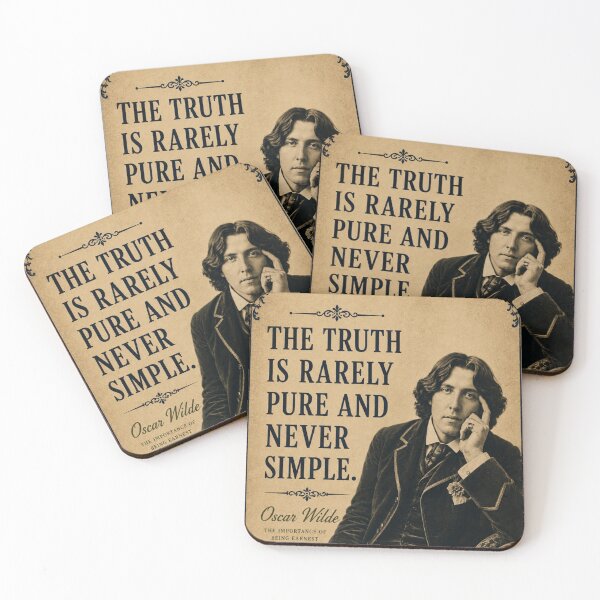 Item preview, Oscar Wilde Quotation Number 6 designed and sold by Kzacreative.