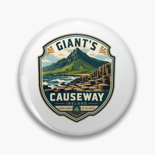 Item preview, Giant's Causeway Ireland Natural Wonder Travel designed and sold by Simsimah26Parks.
